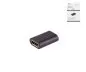 Preview: DINIC DisplayPort 1.2 connector, 4K60Hz black, DINIC box with Euro hole